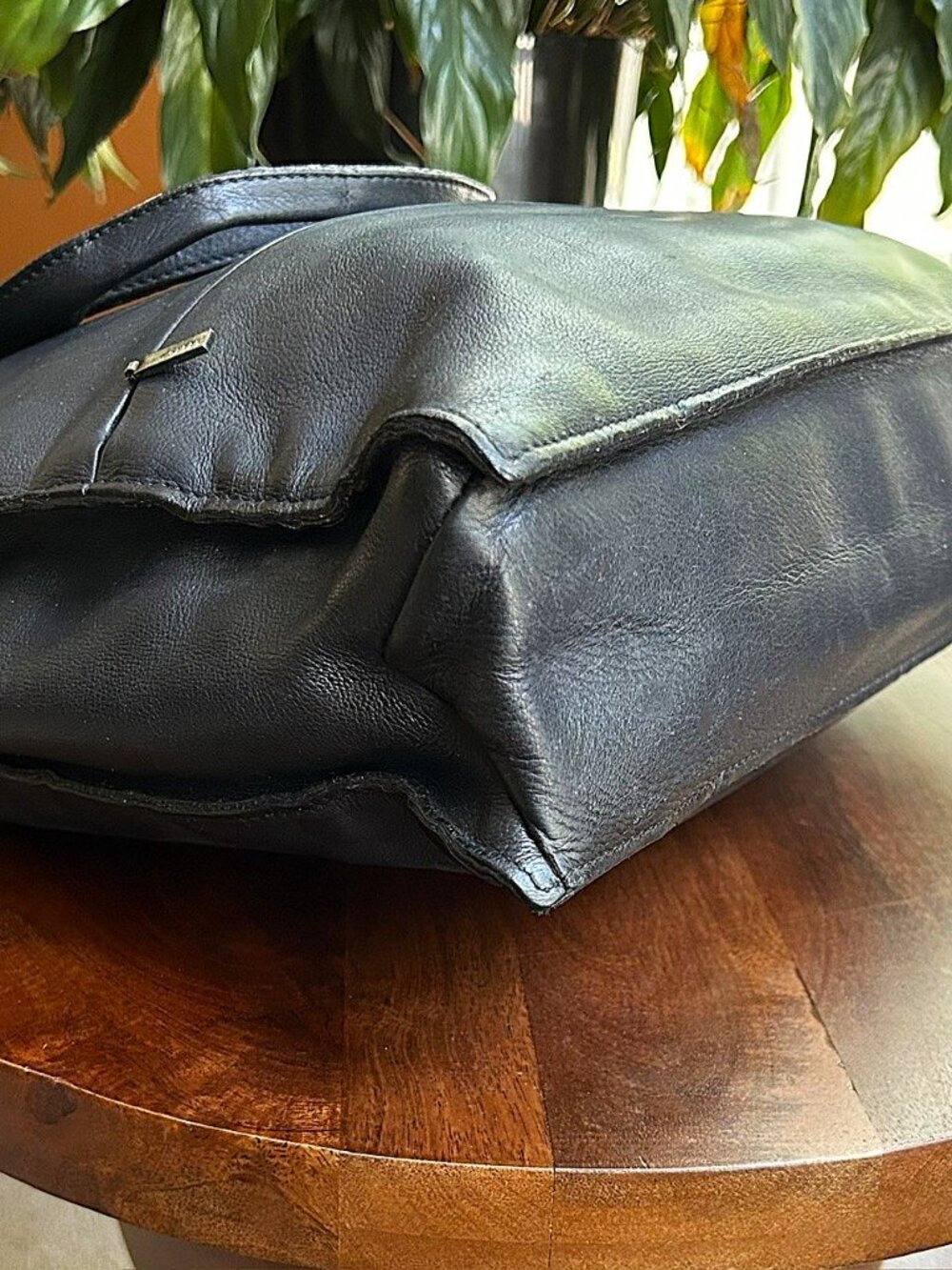 GUCCI Calfskin Leather Tote Bag, Shoulder Bag, Black - Picture 12 of 12